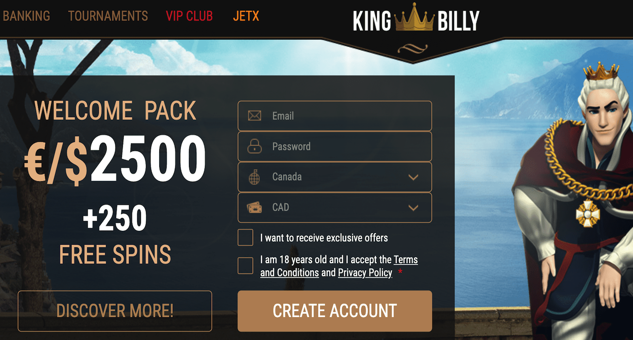 King Billy casino