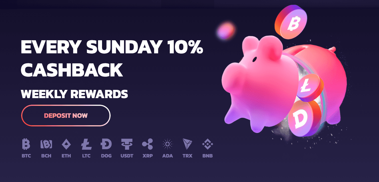 21Bit sunday cashback