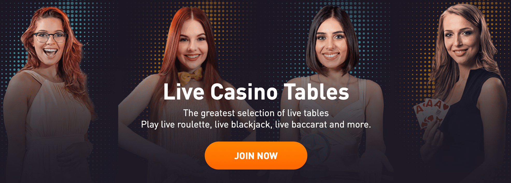 Rocketpot live casino tables