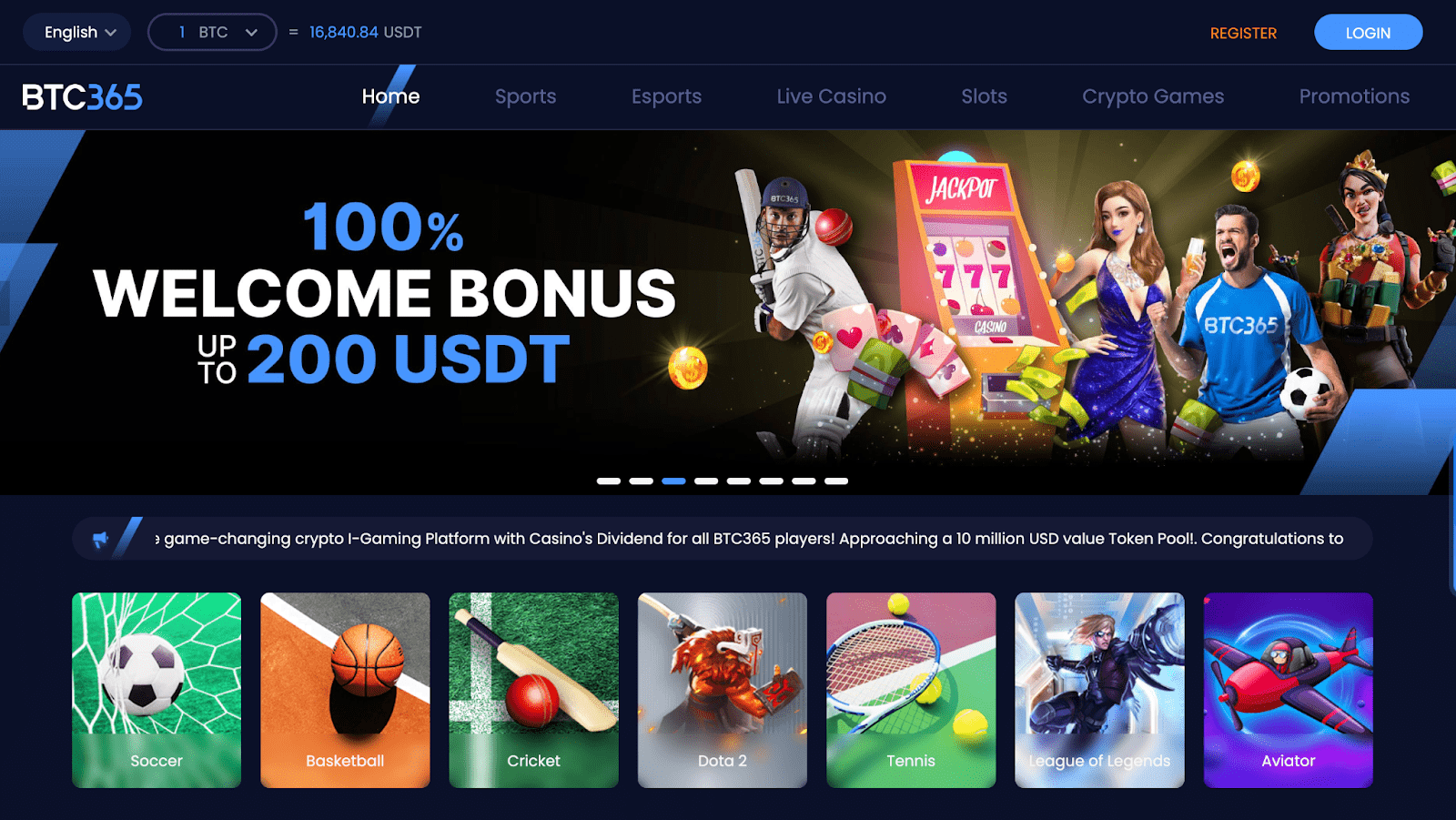 BTC365 casino