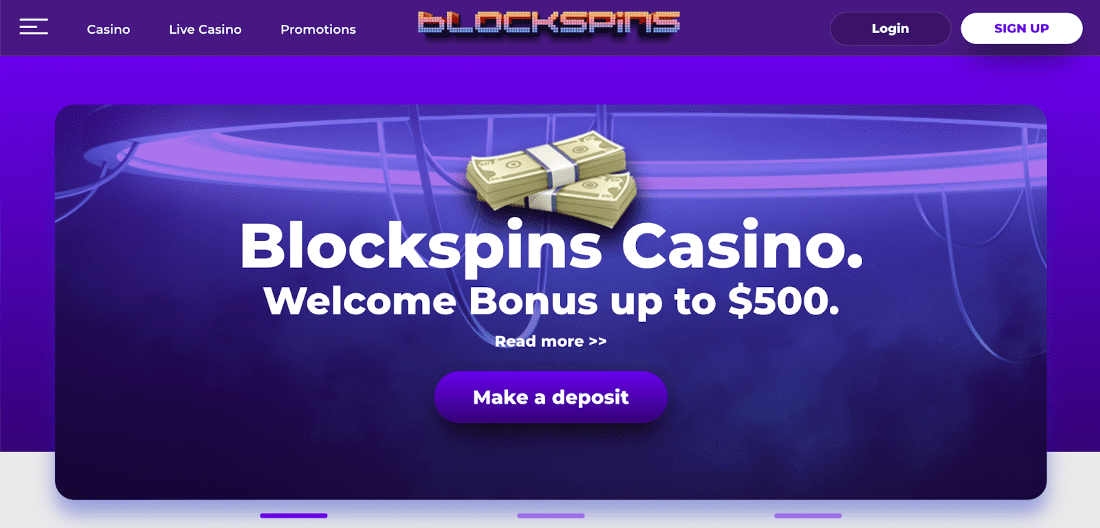 Blockspins casino