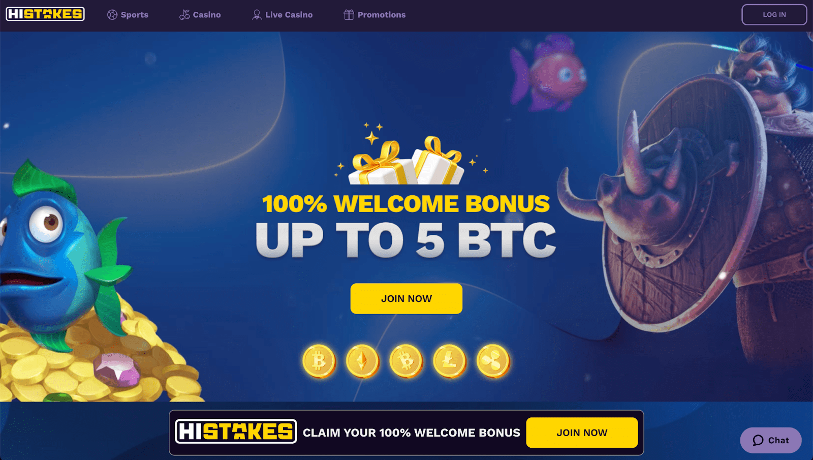 Histakes.io casino