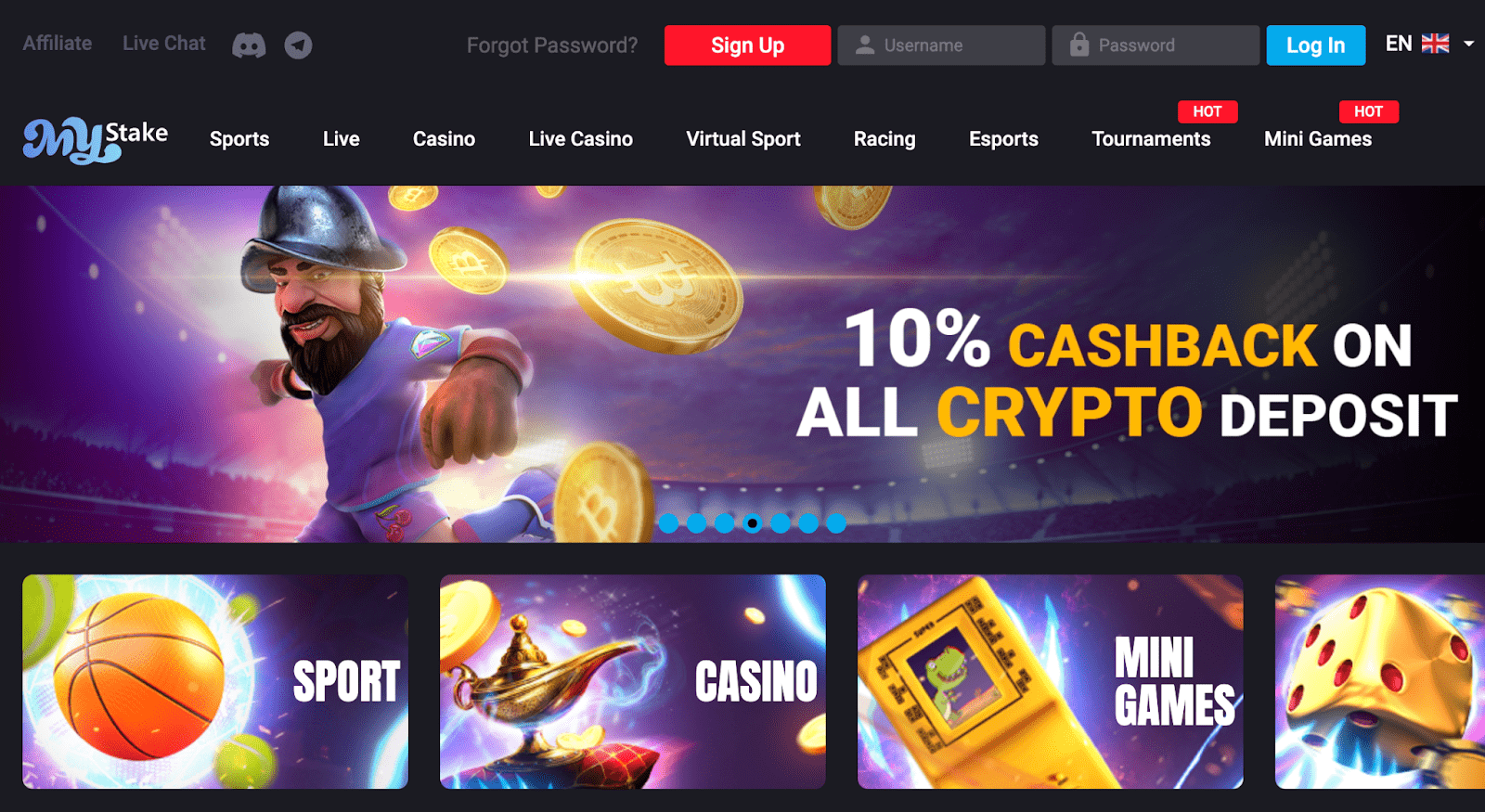 Mystake casino