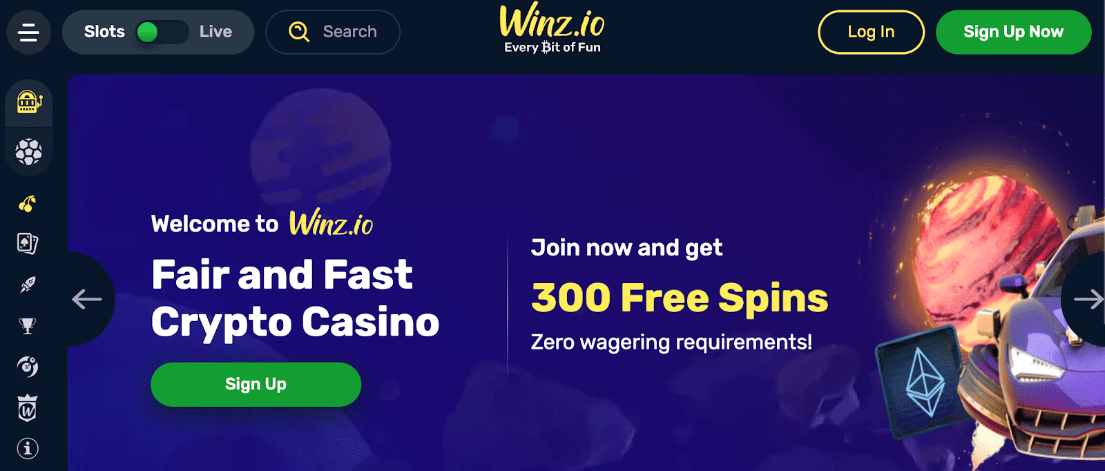 Winz.io casino