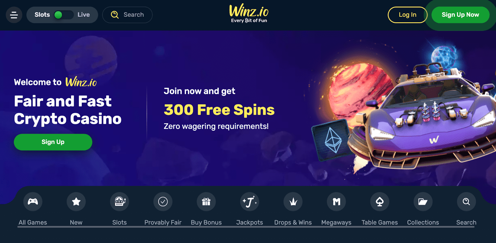 Winz.io casino